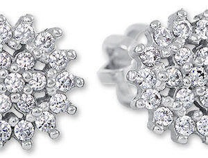 Soliter Úchvatné náušnice z bílého zlata 239 001 01067 07