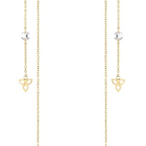 Tamaris Fashion dlouhé pozlacené náušnice TJ-0005-E-12