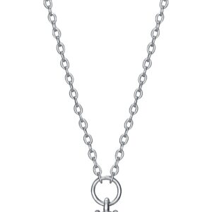 Viceroy Blyštivý stříbrný náhrdelník se zirkony Clasica 13014C000-30