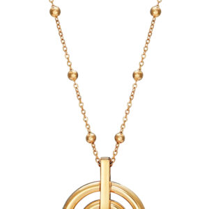 Viceroy Elegantní pozlacený náhrdelník Chic 15136C01019