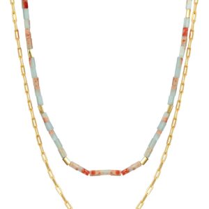 Viceroy Luxusní dvojitý náhrdelník Elegant 13041C100-99