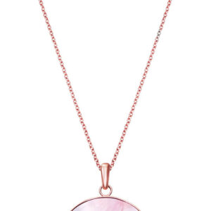 Viceroy Nádherný bronzový náhrdelník s krystaly Chic 75075C01012