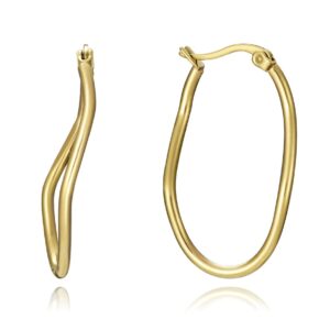 Viceroy Pozlacené ocelové kruhy Chic 1380E01012