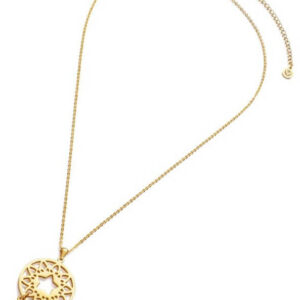 Viceroy Pozlacený náhrdelník lapač snů Happiness 90047C01012