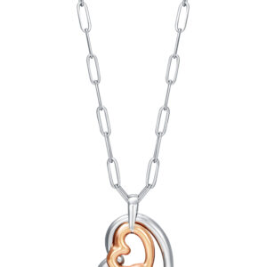 Viceroy Romantický bicolor náhrdelník z oceli Chic 75291C09019