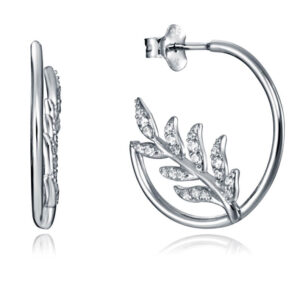 Viceroy Stříbrné kruhové náušnice se zirkony VCD 85022E000-38