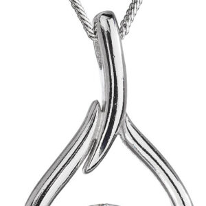 Evolution Group - Pavona Nadčasový stříbrný náhrdelník s krystaly Swarovski 32075.1 (řetízek