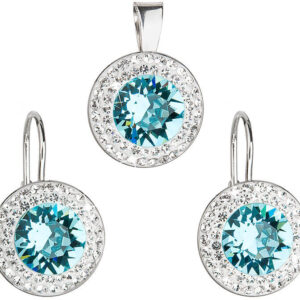 Evolution Group - Pavona Sada šperků á la Kate Middleton 39107.3 light turquoise (náušnice