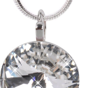 Levien Elegantní náhrdelník Rivoli Crystal