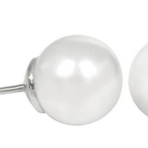 Levien Jemné perličkové náušnice Pearl White