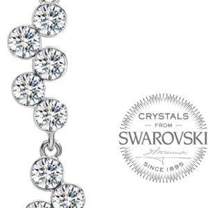 Levien Slušivý náhrdelník Chaton Crystal