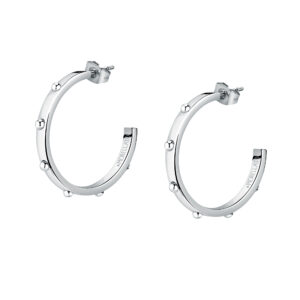 Morellato Ocelové kruhové náušnice Creole SAUP10