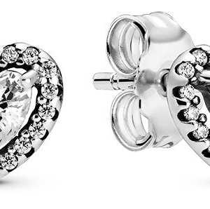 Pandora Romantické srdíčkové náušnice Timeless 298427C01