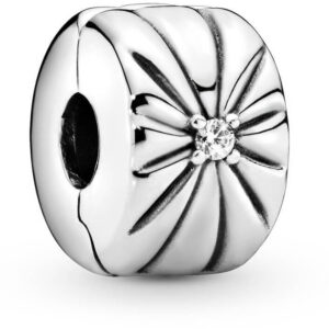 Pandora Stříbrný klip s krystalem 798614C01