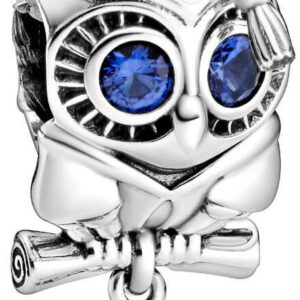 Pandora Stříbrný korálek k promoci Chytrá sova 798907C01