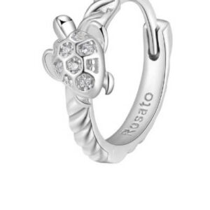 Rosato Stříbrná single náušnice Želva Storie RZO055R