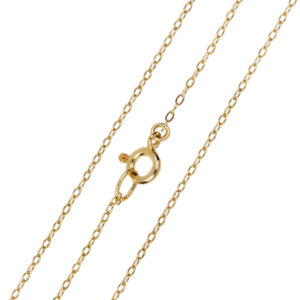 Soliter Elegantní zlatý řetízek Anker 50 cm 271 115 00274