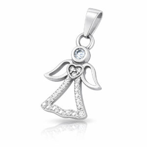 Soliter Půvabný zlatý přívěsek Anděl 249 001 00559 07