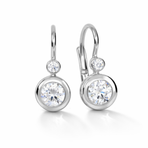 Soliter Stříbrné náušnice s krystaly 436 001 00330 04