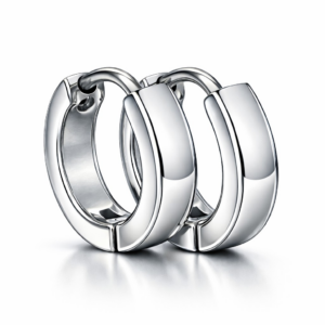 Troli Ocelové náušnice kroužky