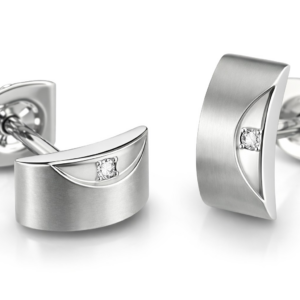 Boccia Titanium Elegantní titanové náušnice s diamanty 05007-02