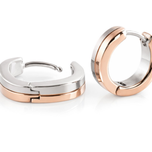 Boccia Titanium Pozlacené titanové náušnice 0563-05