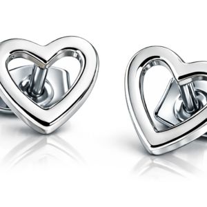 Boccia Titanium Srdíčkové titanové náušnice 05029-01