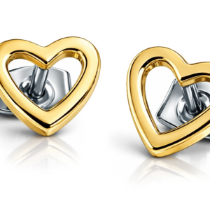 Boccia Titanium Srdíčkové titanové náušnice 05029-02