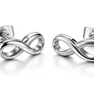 Boccia Titanium Titanové náušnice Nekonečno 05020-01