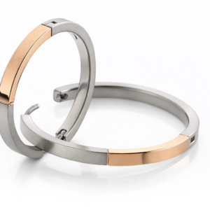 Boccia Titanium Titanové náušnice kruhy 0517-08