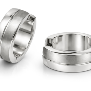 Boccia Titanium Úžasné náušnice kroužky z titanu 0539-05