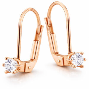 Cutie Jewellery Elegantní visací náušnice se zirkonem Z8012-50-10-X-4