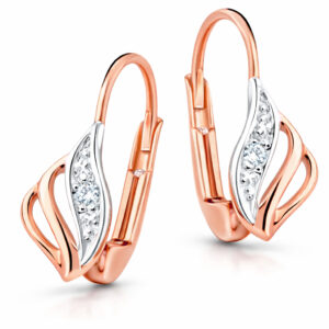 Cutie Jewellery Luxusní náušnice s třpytivými zirkony Z8024-55-10-X-R4