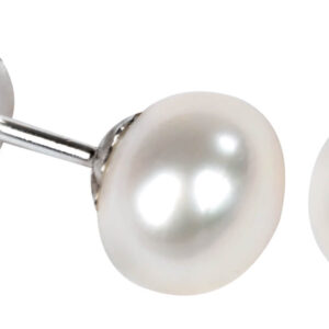 JwL Luxury Pearls Náušnice z pravých bílých perel JL0026