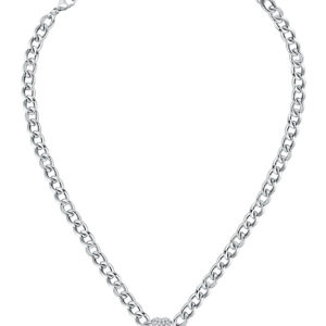 Morellato Romantický ocelový náhrdelník s krystaly Incontri SAUQ13