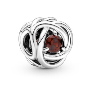 Pandora Třpytivý stříbrný korálek s kříšťálem Moments 790065C06