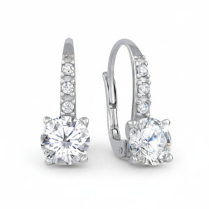 Soliter Třpytivé náušnice s krystaly 436 001 00480 04