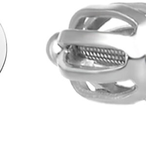 Beneto Stříbrné srdíčkové náušnice AGUP1492S