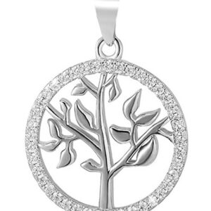 Beneto Stříbrný přívěsek Strom života AGH96