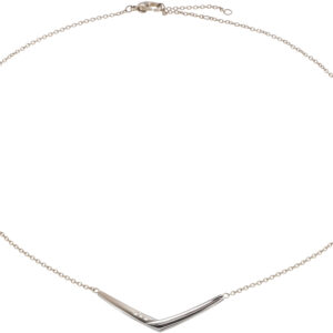 Boccia Titanium Luxusní titanový náhrdelník s diamanty 08046-03