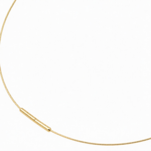 Boccia Titanium Pozlacené ocelové lanko 0802-02 42 cm