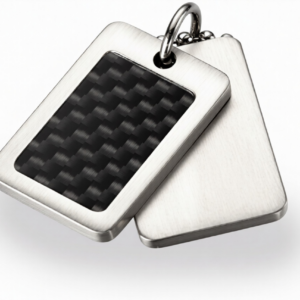 Boccia Titanium Titanový přívěsek Psí známky 0743-01