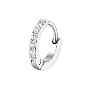 Brosway Trendy single náušnice s čirými krystaly Chakra BHKE033