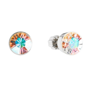 Evolution Group - Pavona Náušnice s krystaly Swarovski 31113.2 krystal ab