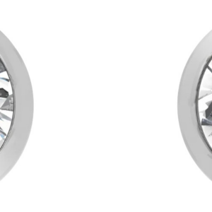 Hot Diamonds Stříbrné náušnice s topazy a pravým diamantem Willow DE584