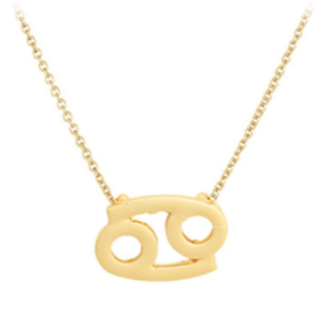 JVD Pozlacený náhrdelník s přívěskem Rak SVLN0195XH2GORA