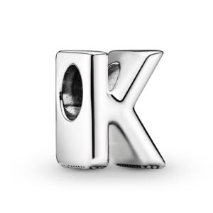 Pandora Stříbrný korálek "K" Moments 797465