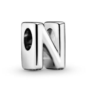 Pandora Stříbrný korálek "N" Moments 797468