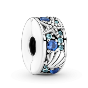 Pandora Stříbrný korálek Mořská hvězdice a lastura Moments 791678C01