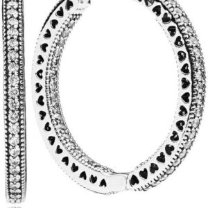 Pandora Třpytivé náušnice kruhy 296319CZ